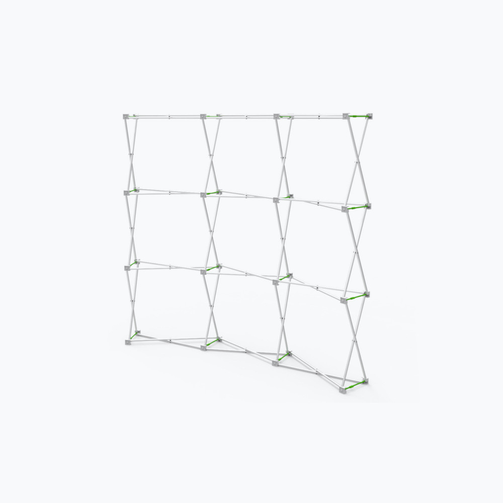 8ft Pop Up Frame - Curved