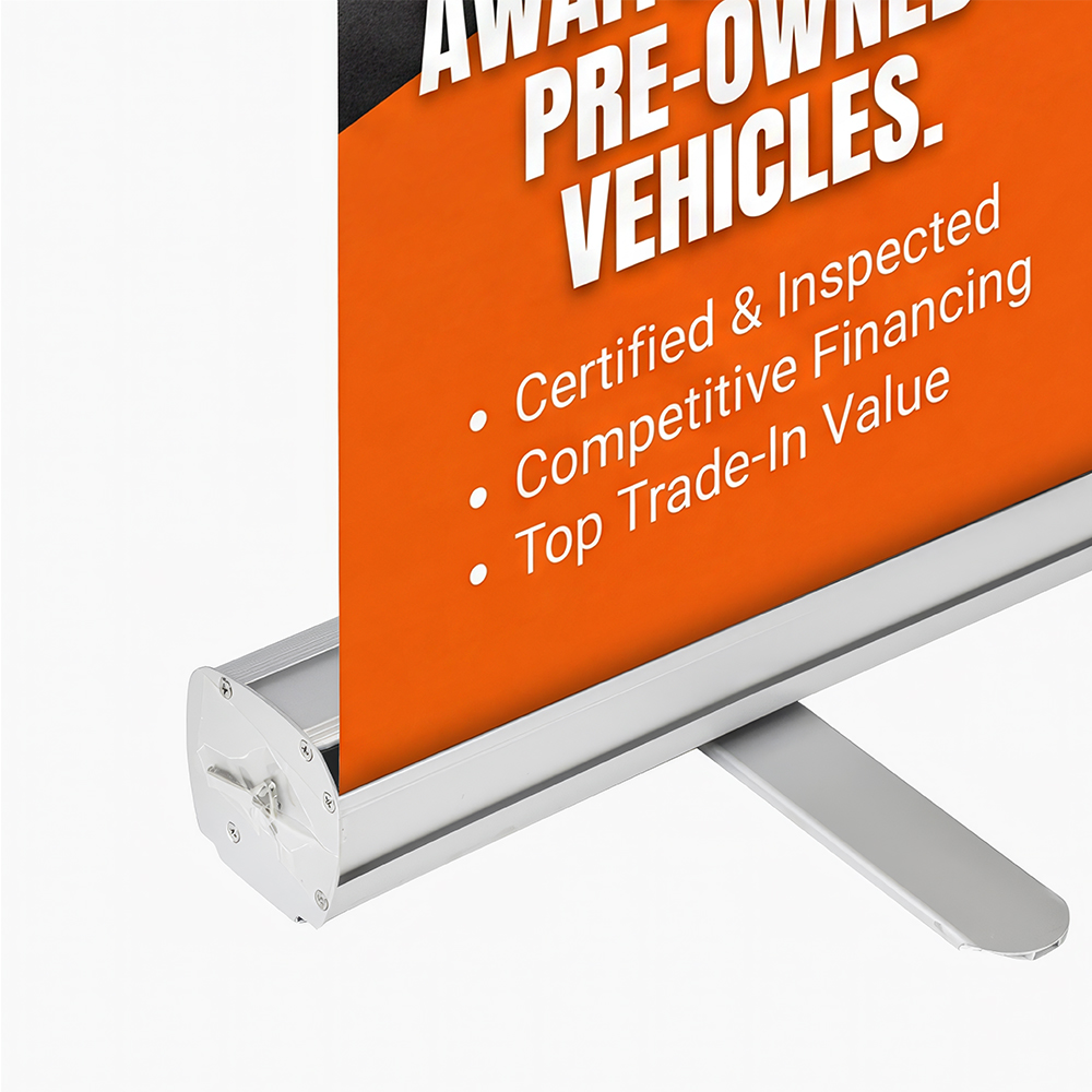 Booth Bundle - 2x Large Retractable Banners + 2x LED Lights + 2x Carry Bags photo 4