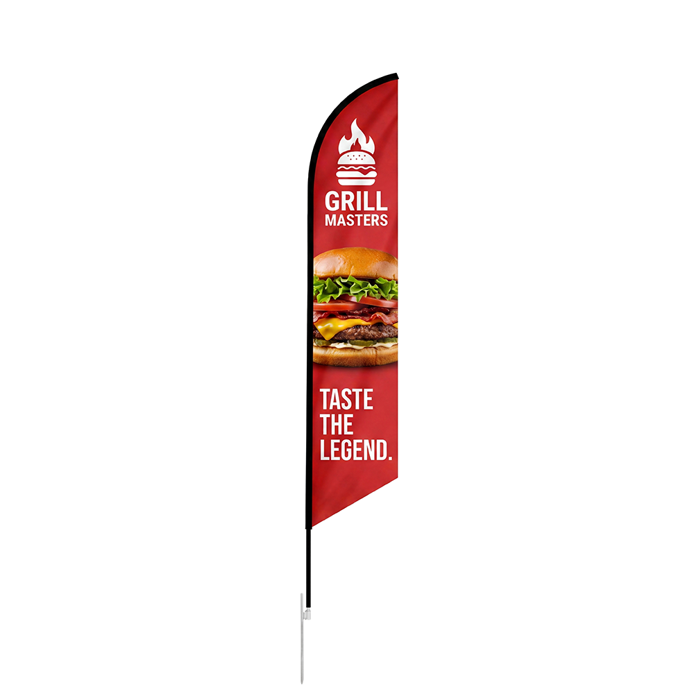 Feather Angled Flag