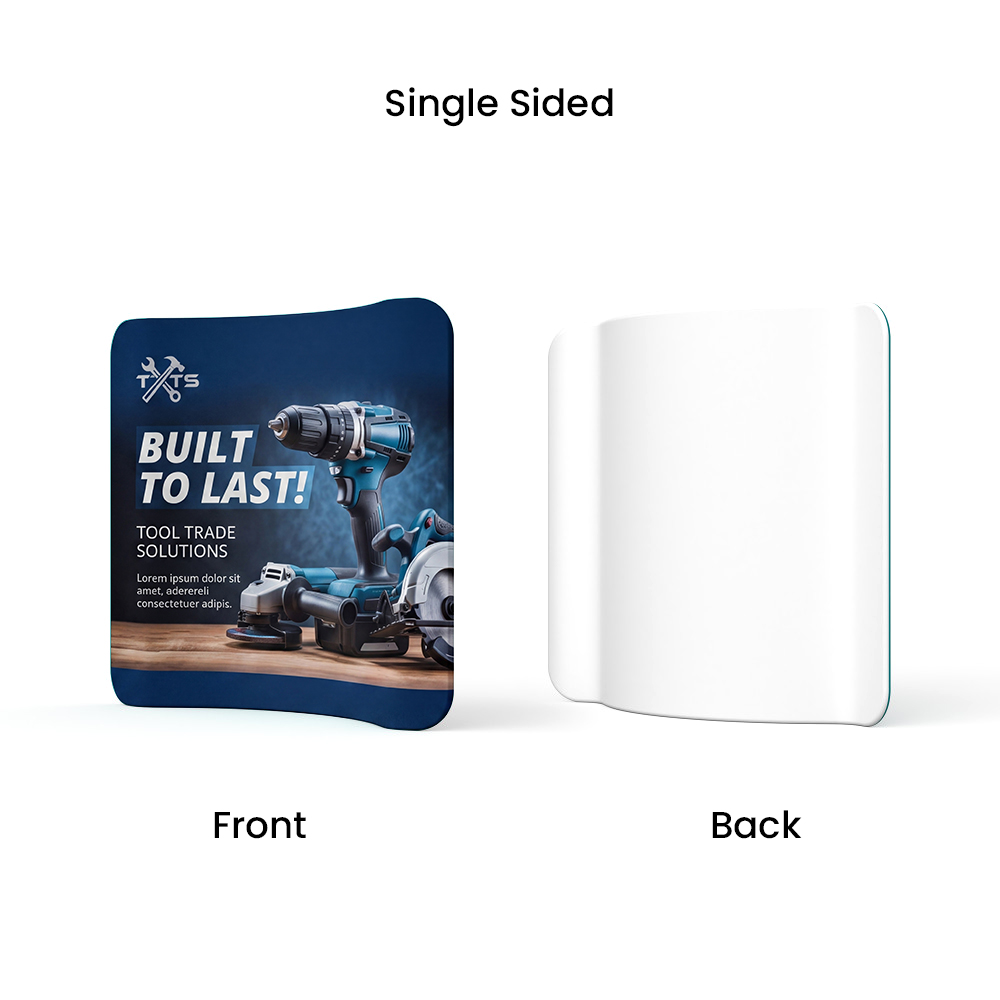 Tension Fabric Display - Curved photo 2