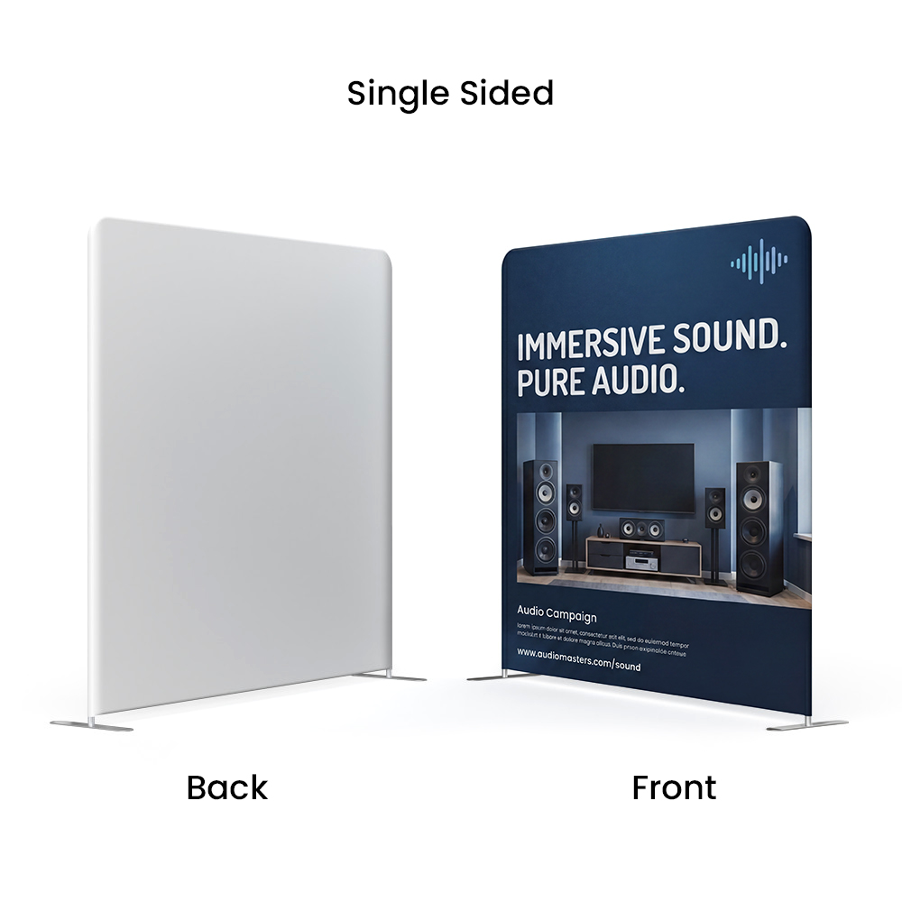 Tension Fabric Display - Straight photo 2